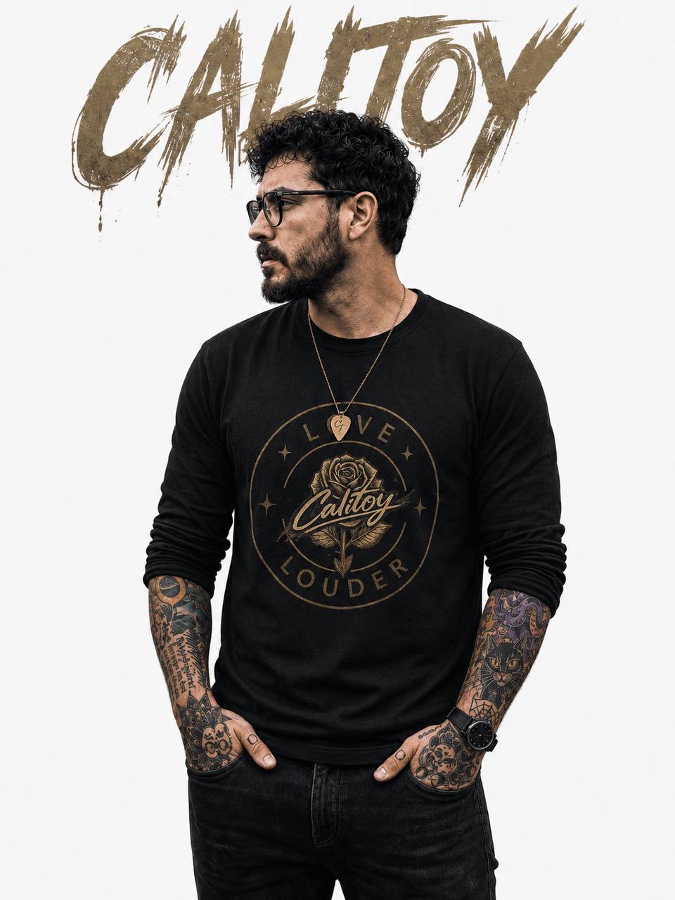 Calitoy Brand Model Tee