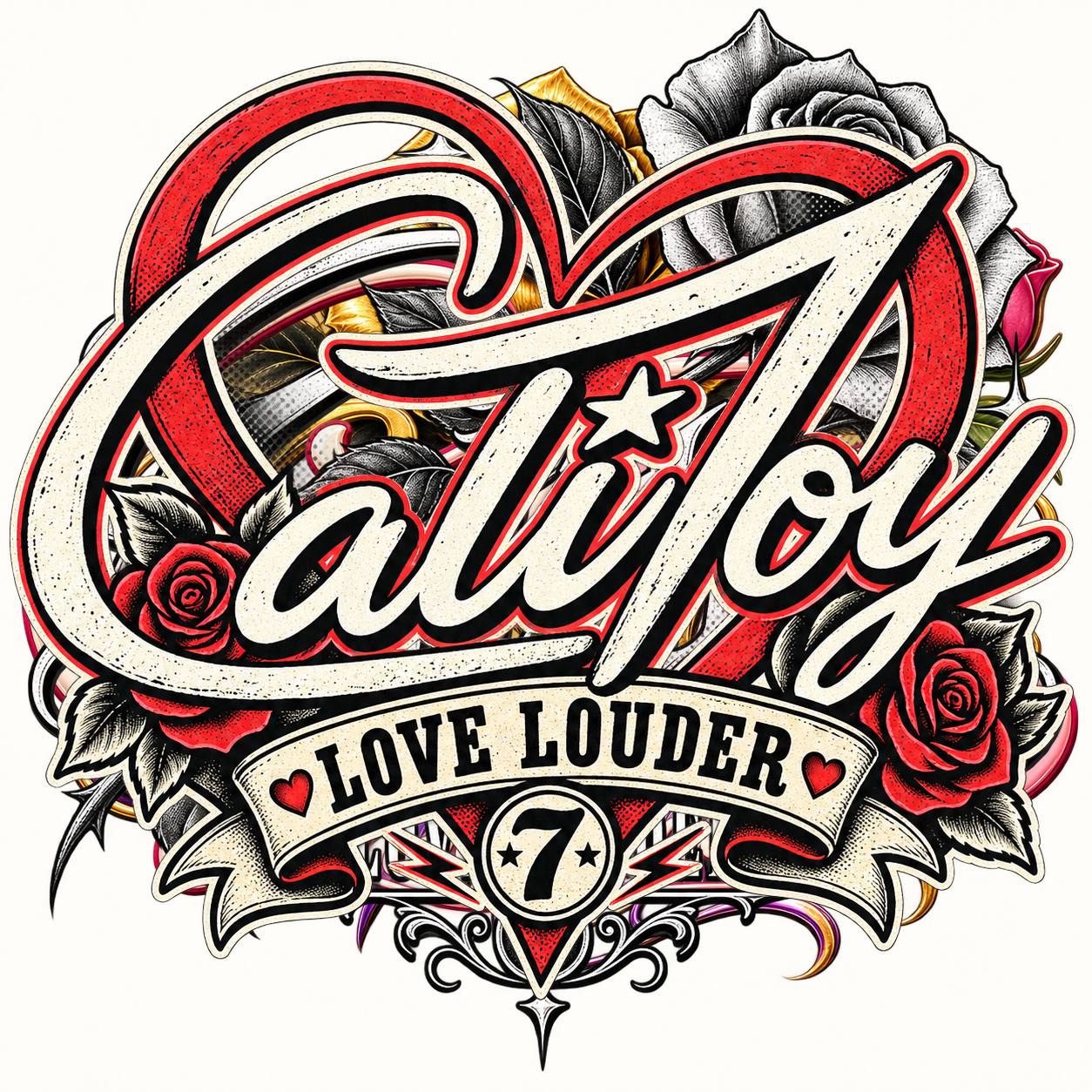Calitoy Retro 7 Tee