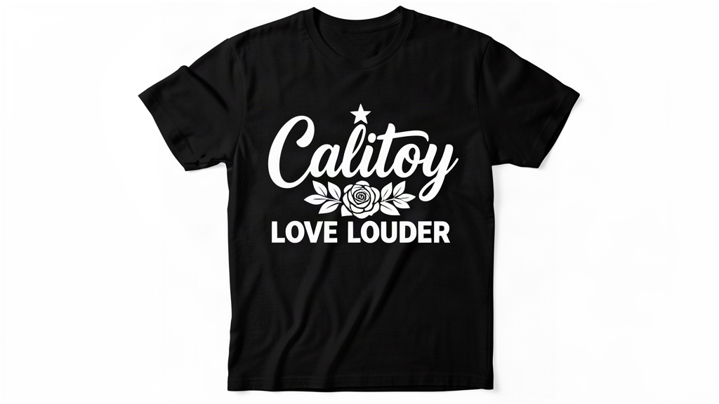Calitoy Black Tee